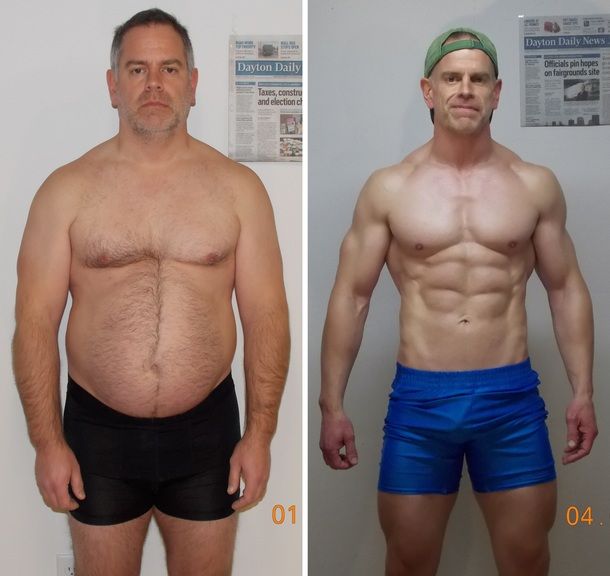 before after bodybuilding fitness transformation 4