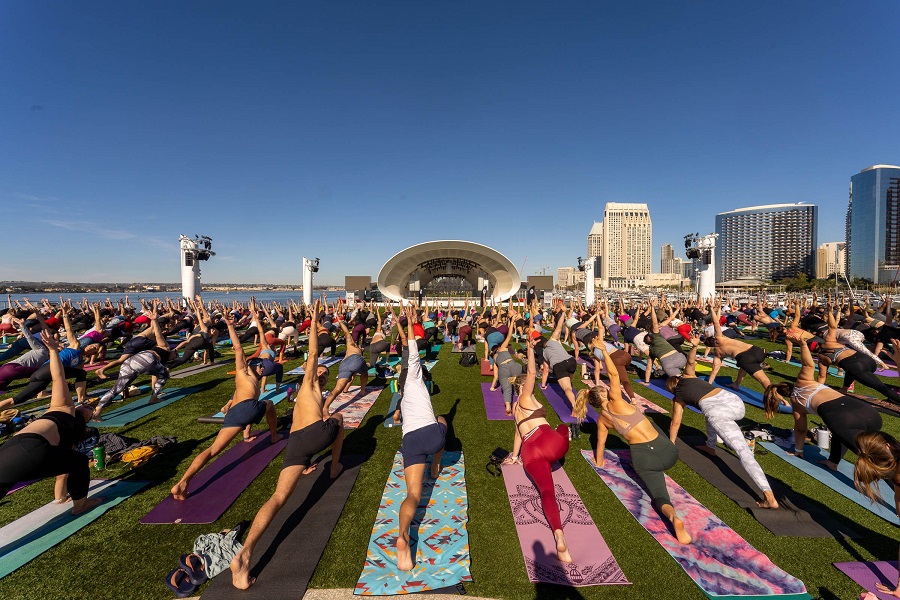 Fit Athletic Free Yoga Is Back At The Rady Shell